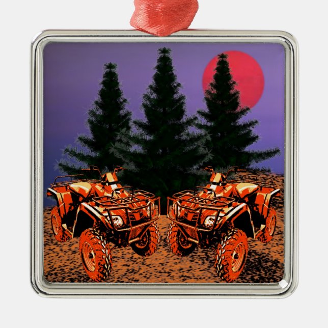 Four Wheeler's Ornament (Front)