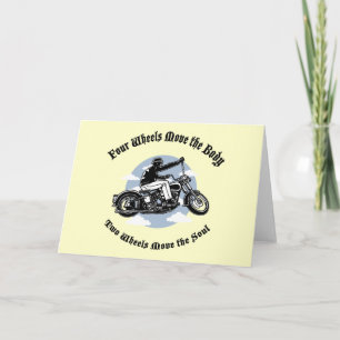 Four Wheels III Card