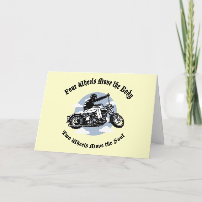 Four Wheels III Card (Front)