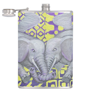 Four Wings- Hip Flask