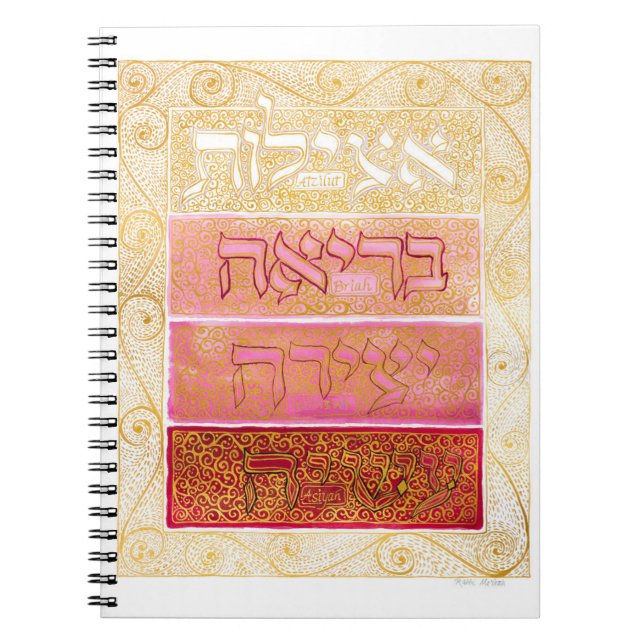 Four Worlds Notebook (Front)