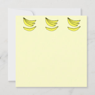Four Yellow Bananas.