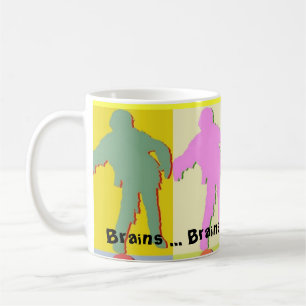 Four Zombies Style Coffee Mug