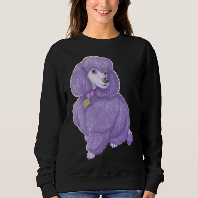 Fourpoints Purple Poodle Sweatshirt (Front)