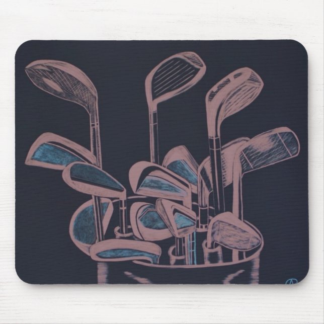 "FOURTEEN CLUBS" MOUSE PAD (Front)