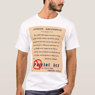 Fourth Amendment (front) T-Shirt