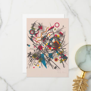 Fourth Bauhaus Wallet by Wassily Kandinsky Thank You Card