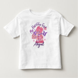 Fourth Birthday toddler tshirts Cute Bow
