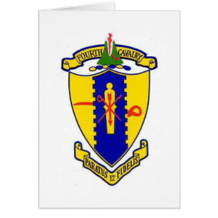 Fourth Cavalry crest