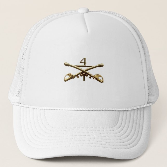 Fourth Cavalry insignia Trucker Hat (Front)