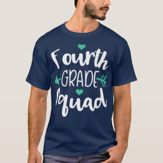 Fourth Grade Back To School 4th Grade First Day At T-Shirt