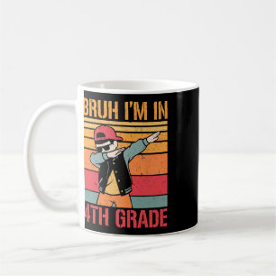 Fourth Grade Dabbing Boy Bruh I'm In 4th Grade Boy Coffee Mug