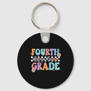 Fourth Grade Dream Team Back To School 4th Grade T Key Ring