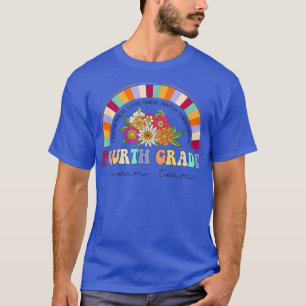 Fourth Grade Dream Team  Retro 4th Grade Back To S T-Shirt