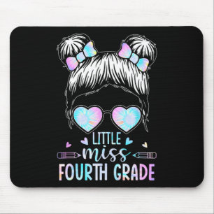 Fourth Grade Little Miss Back To School 4th Grade Mouse Pad