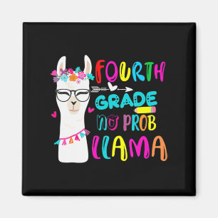 Fourth Grade No Prob Llama Teacher Student Back To Magnet