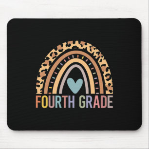 Fourth Grade Rainbow Girls Boys Teacher Team 4th G Mouse Pad