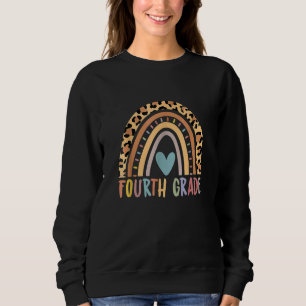 Fourth Grade Rainbow Girls Boys Teacher Team 4th G Sweatshirt