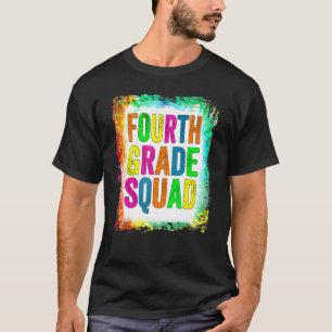 Fourth Grade Rainbow Girls Boys Teacher Team 4th G T-Shirt