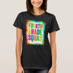 Fourth Grade Rainbow Girls Boys Teacher Team 4th G T-Shirt
