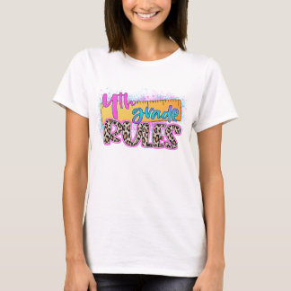 Fourth Grade Rules Teacher T-Shirt