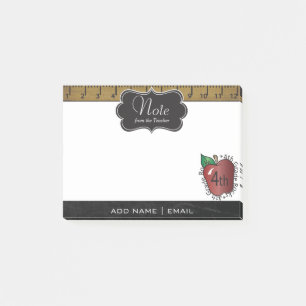 Fourth Grade School Teacher   DIY Text Post-it Notes