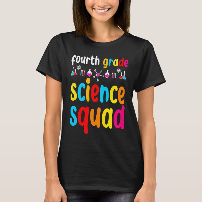 Fourth Grade Science T-Shirt (Front)