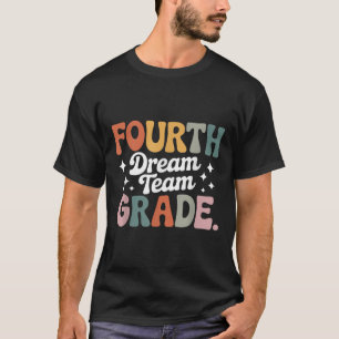 Fourth Grade Squad 4th Grade School Spirit Team T-Shirt
