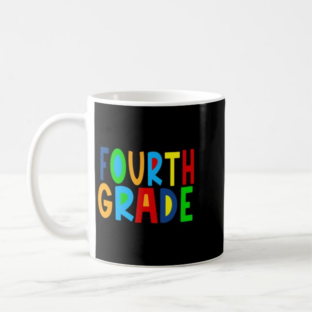 Fourth Grade Squad Coffee Mug (Left)