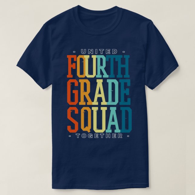 Fourth grade T-Shirt (Design Front)