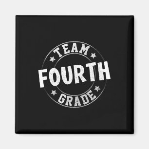 Fourth Grade Teacher Student Back To School 4th Gr Magnet