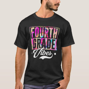 Fourth Grade Vibes Back To School Hello 4th Grade T-Shirt