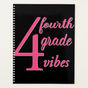 Fourth Grade Vibes Planner