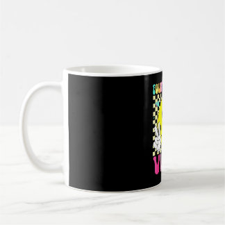 Fourth grade vibes retro smile face back to school coffee mug