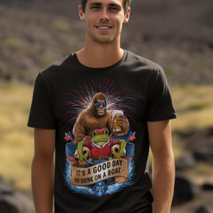 Fourth Of July Boat Party T-Shirt