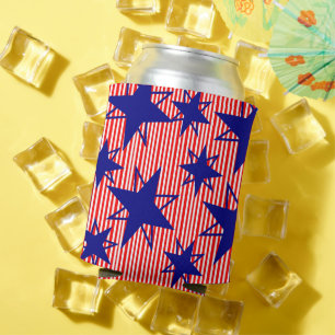 Fourth of July Can Cooler