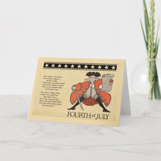 Fourth of July Card (Front)