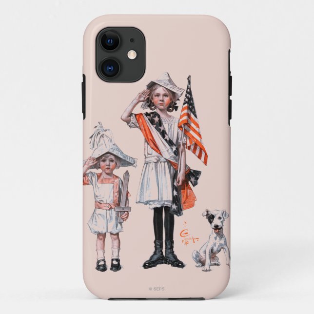 Fourth of July Case-Mate iPhone Case (Back)