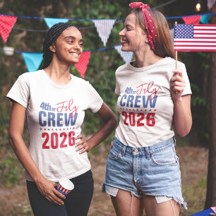 Fourth Of July Crew T-Shirt
