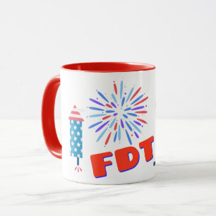 Fourth of July FDT Foxtrot Delta Tango Mug