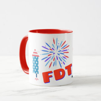 Fourth of July FDT Foxtrot Delta Tango Mug