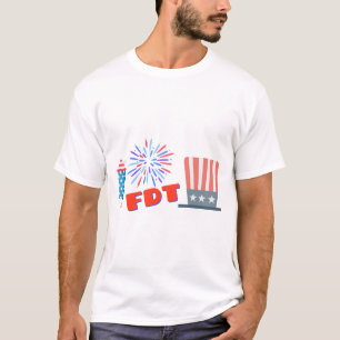 Fourth of July FDT Foxtrot Delta Tango  T-Shirt