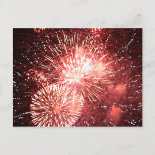 Fourth of July Fireworks 2011 Postcard