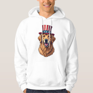 Fourth of July Golden Retriever Vintage Shirt 4