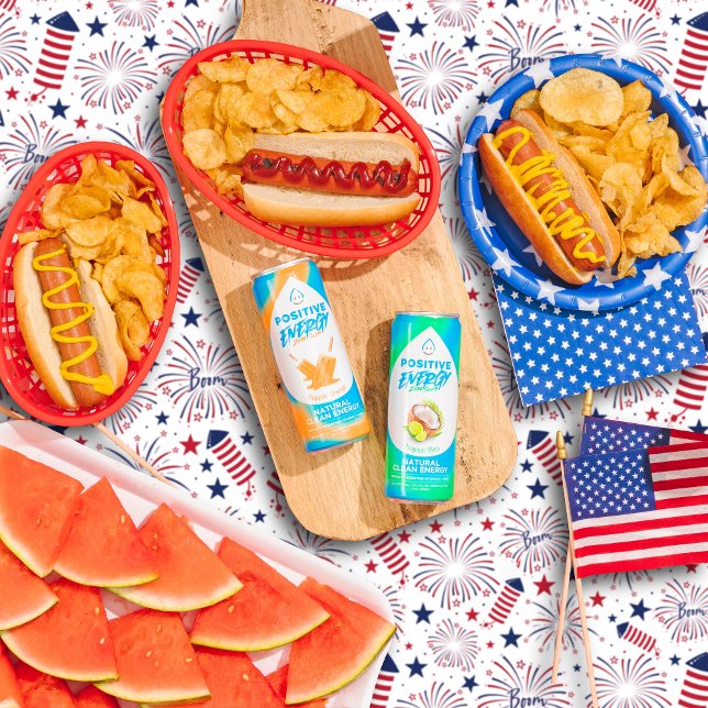 Fourth of July Independence Day BBQ Celebration Tablecloth (Creator Uploaded)