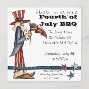 Fourth of July Invite