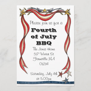 Fourth of July Invite