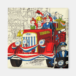 Fourth of July Parade Magnet