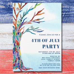 Fourth of July Party Invitation