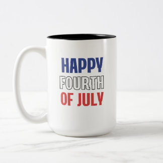 Fourth of July Patriotic Mug